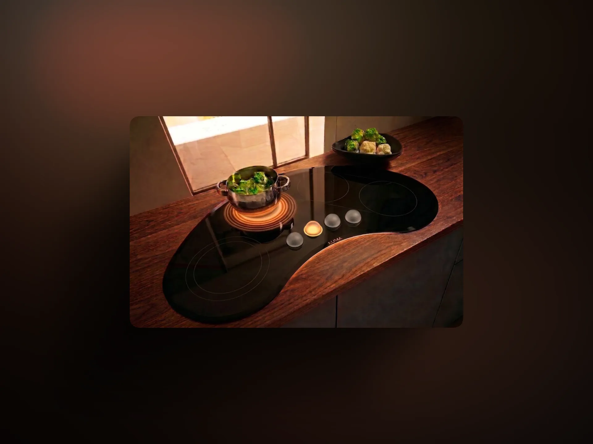Cooking stove concept: Lumasphere project preview