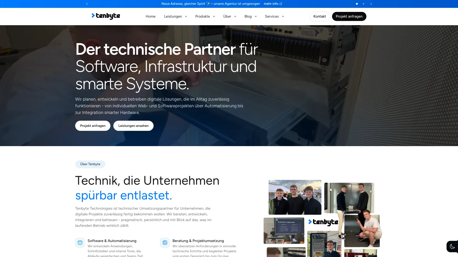 Tenbyte Technologies GmbH project preview
